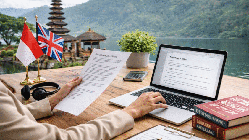 Jasa Translate Dokumen di Bali: Layanan Penerjemahan Tersumpah