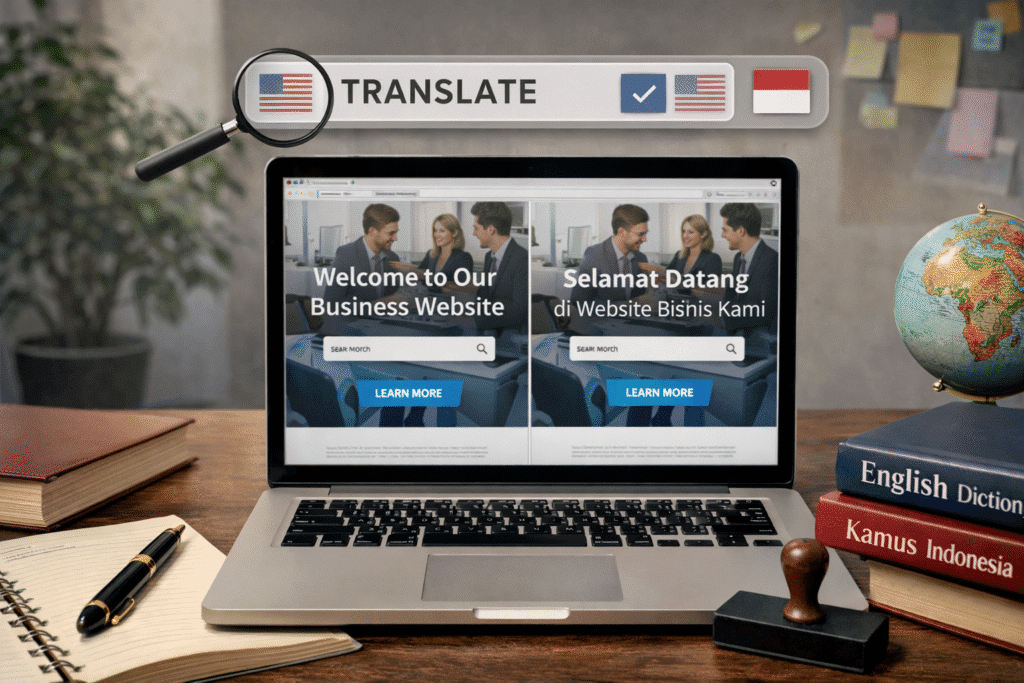 Jasa Penerjemah Website