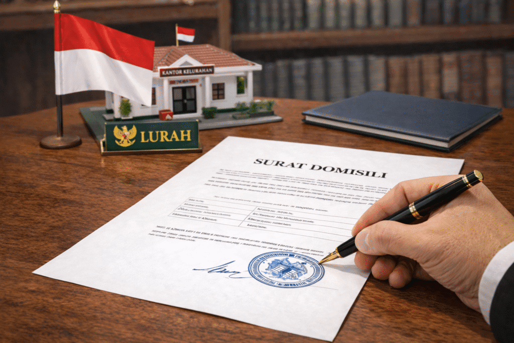 penerjemah surat domisili