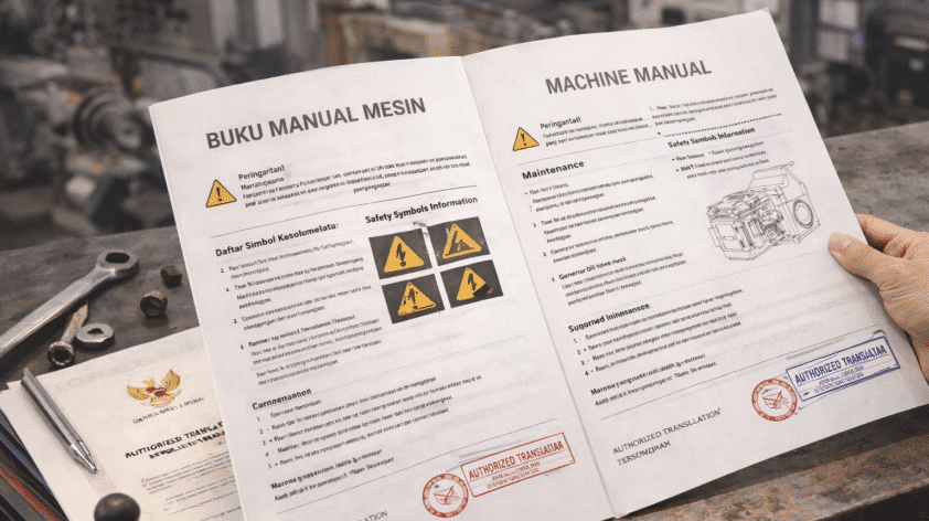 Jasa Penerjemah Manual Book untuk Industri Medis dan Mesin