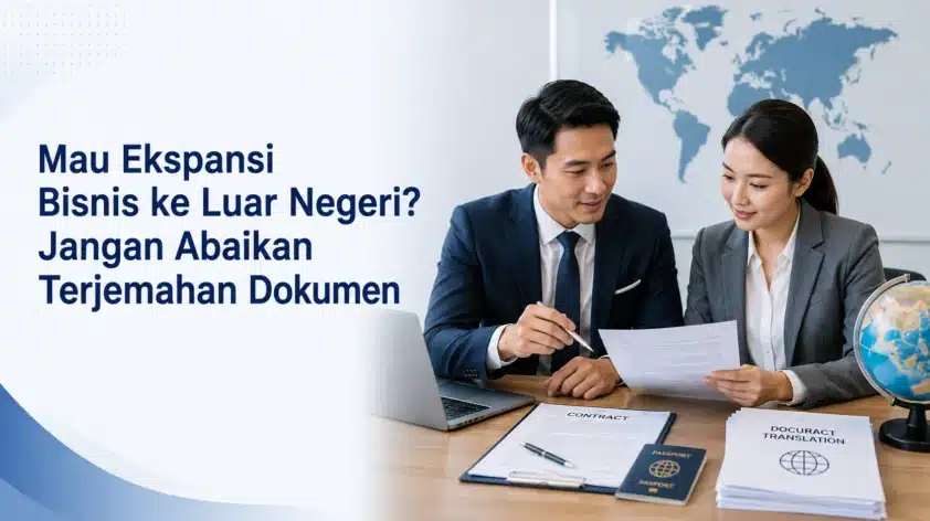 Mau Ekspansi Bisnis ke Luar Negeri? Jangan Abaikan Terjemahan Dokumen