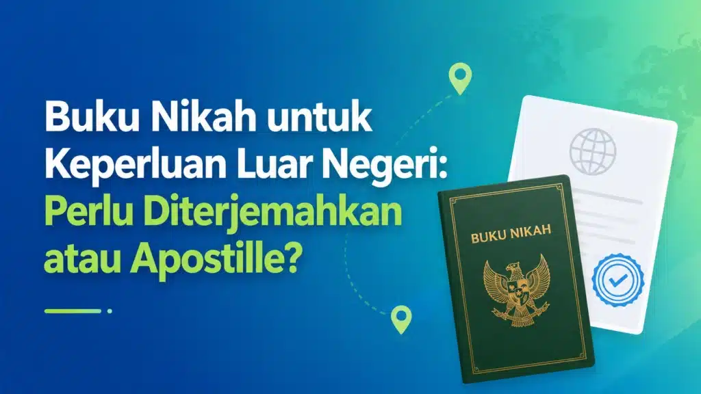 Buku Nikah untuk Keperluan Luar Negeri: Perlu Diterjemahkan atau Apostille?