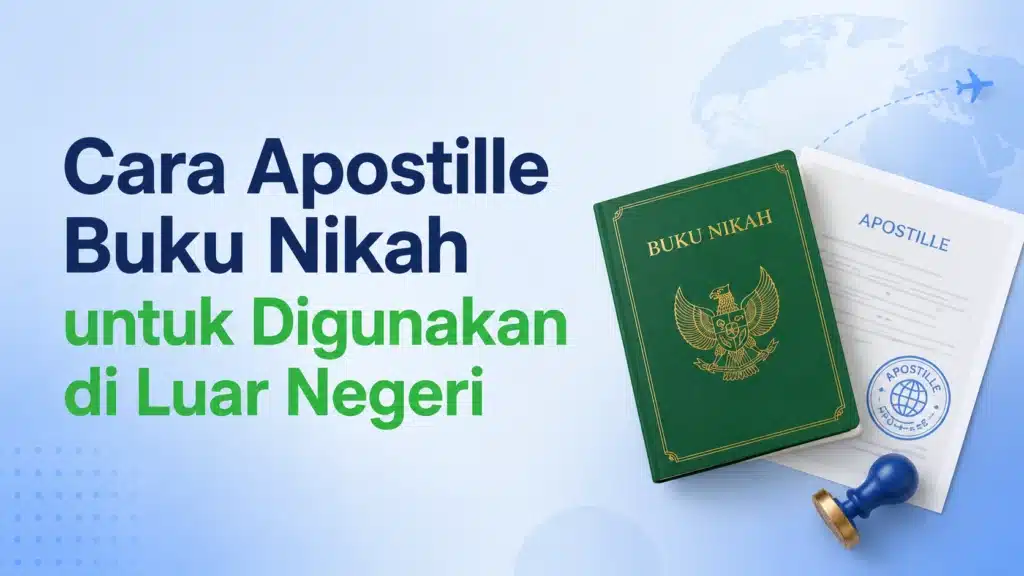 Cara Apostille Buku Nikah untuk Digunakan di Luar Negeri