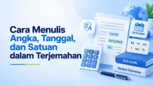 angka dalam terjemahan dokumen