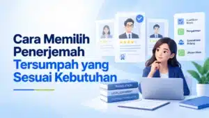 cara memilih penerjemah tersumpah