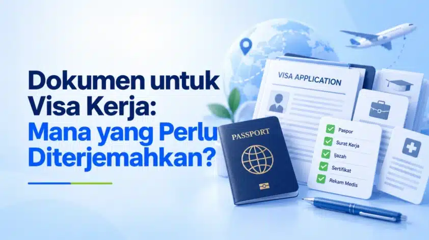 Dokumen untuk Visa Kerja: Mana yang Perlu Diterjemahkan?