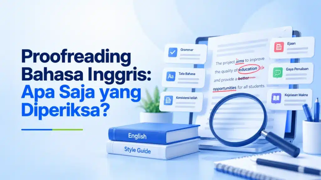 proofreading bahasa inggris