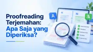 proofreading terjemahan