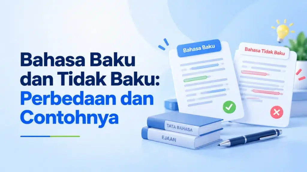 bahasa baku dan tidak baku