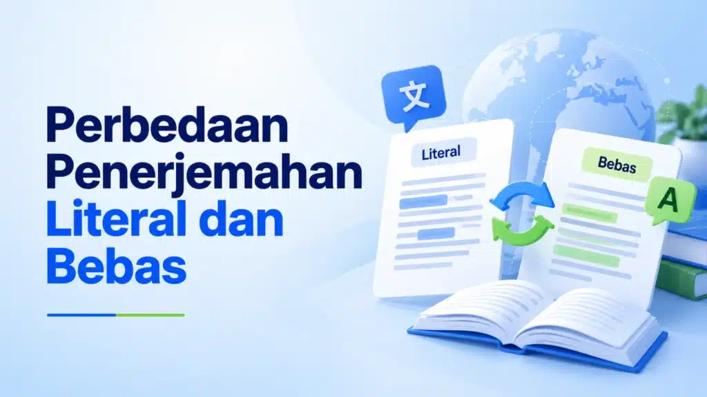 perbedaan penerjemahan literal dan bebas